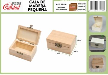 Cajas de madera - PlusCalidad Importaciones