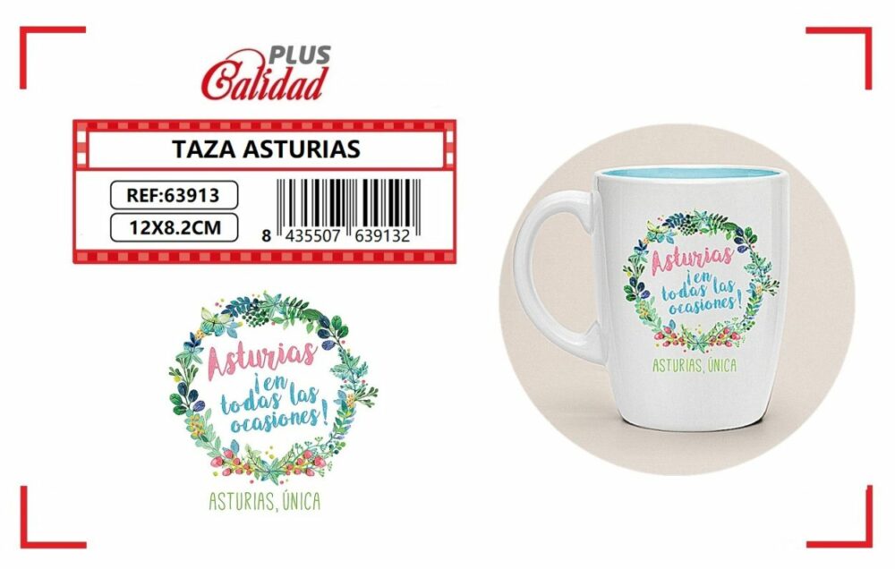 TAZA ASTURIAS - Asturies en todas las ocasiones - Imagen 3