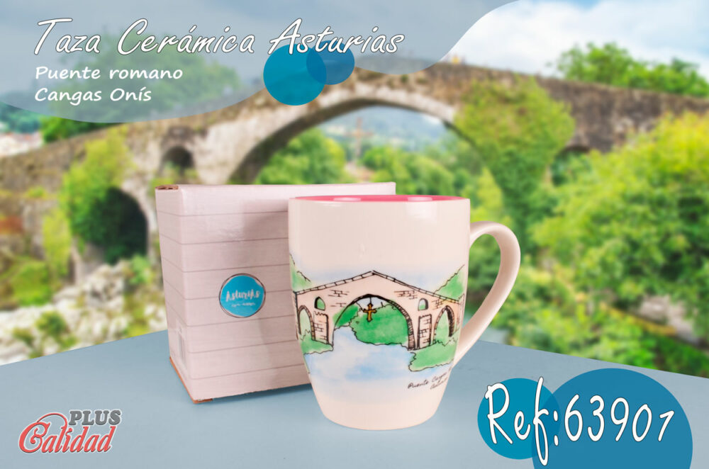 TAZA ASTURIAS - Puente romano Cangas de Onís